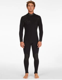BILLABONG 4/3 REVOLUTION GRAPHENE COMP CHEST ZIP WETSUIT BLACK -Quiksilver Surfing Store billabong 4 3 revolution muta chest zip black 4