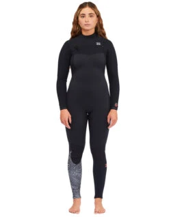 BILLABONG 5/4 FURNACE CHEST ZIP WETSUIT FOR WOMEN