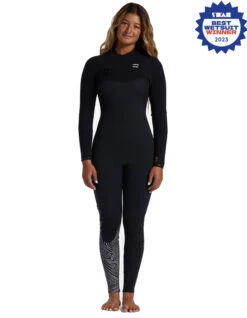 BILLABONG 5/4 FURNACE CHEST ZIP WETSUIT FOR WOMEN -Quiksilver Surfing Store billabong furnace 4 3 chest zip muta donna 7