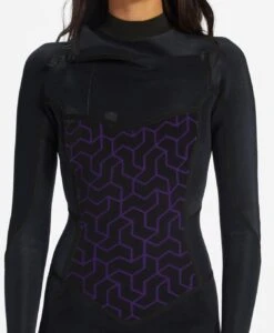 BILLABONG 4/3 SYNERGY CHEST ZIP WETSUIT FOR WOMEN -Quiksilver Surfing Store billabong synergy 4 3 frontzip muta donna 11