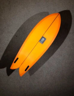 Quiksilver Surfing Store -Quiksilver Surfing Store chris christenson fish 5 6 twin fin resin orange