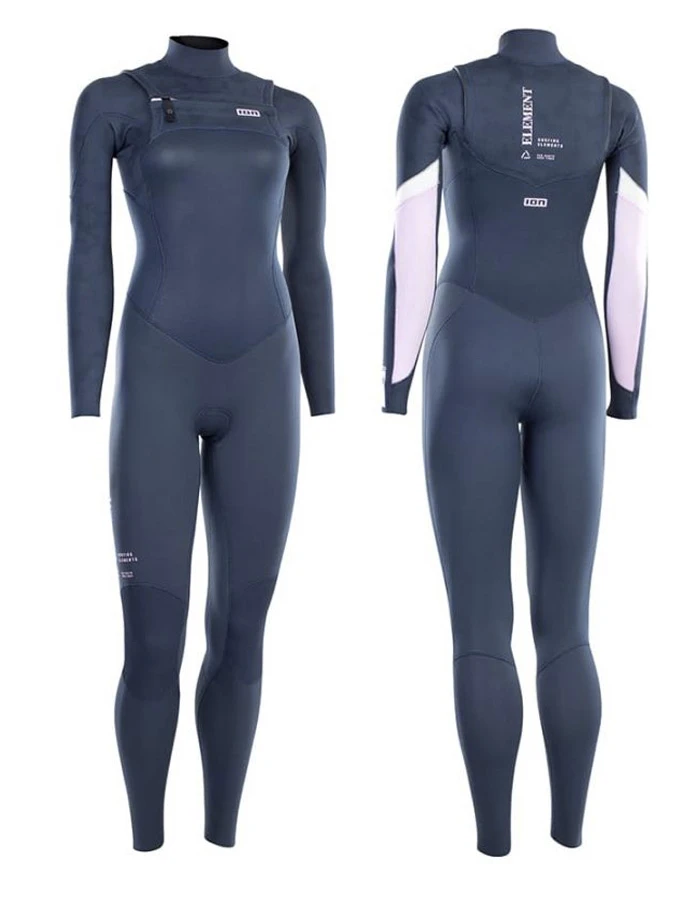 ION WETSUIT ELEMENT SEMIDRY 4/3 DL FRONT ZIP