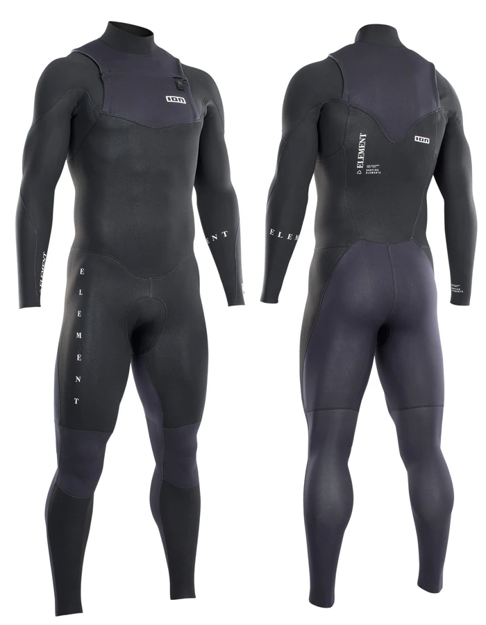 ION WETSUIT ELEMENT SEMIDRY 4/3 FRONT ZIP 2022