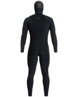 QUIKSILVER 5/4/3 HIGHLINE HOODED CHEST ZIP WETSUIT BLACK -Quiksilver Surfing Store quiksilver 5 4 3 highline chest zip con cappuccio muta intera black 6