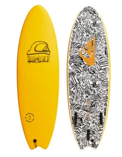 QUIKSILVER 5’6" SOFTBOARD SOFT BAT PUMPKIN