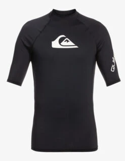 QUIKSILVER LYCRA SURF ALL TIME MANICA CORTA UPF50 BLACK