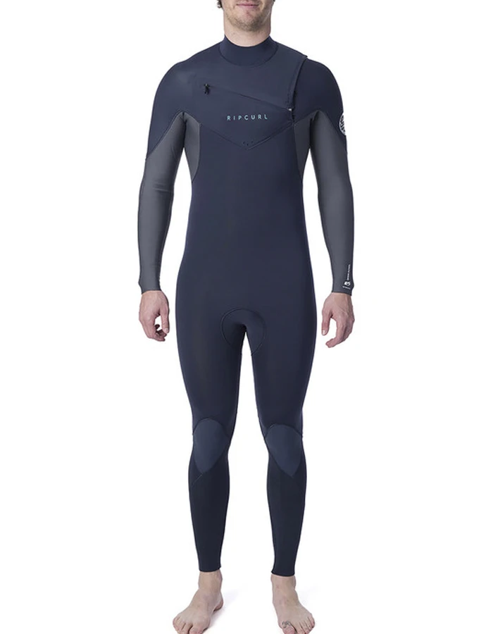 RIP CURL DAWN PATROL 4/3 CHEST ZIP NAVY