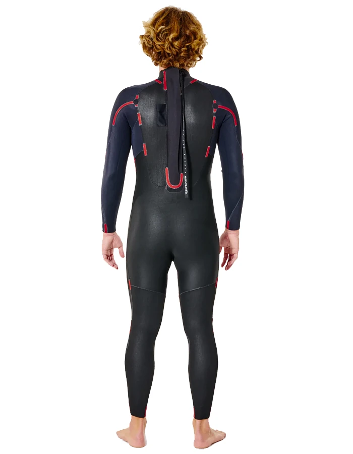 RIP CURL OMEGA 4/3 BACK ZIP WETSUIT 3 RIP CURL OMEGA 4/3 BACK ZIP WETSUIT - Image 3
