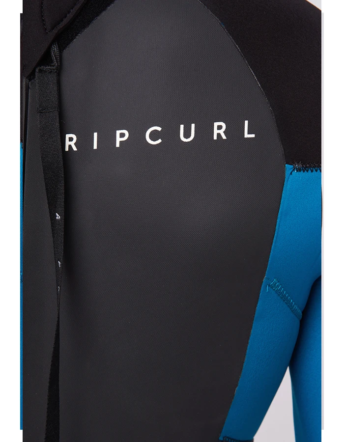 RIP CURL OMEGA 4/3 BACK ZIP WETSUIT BLUE - Image 5