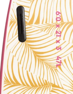 ROXY 6’0" SOFTBOARD BAT FISH TROPICAL PINK -Quiksilver Surfing Store roxy 6 0 softboard bat fish tropical pink 22 2