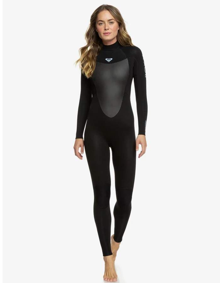 ROXY 4/3 PROLOGUE BACK ZIP WETSUIT FOR WOMEN BLACK 3 ROXY 4/3 PROLOGUE BACK ZIP WETSUIT FOR WOMEN BLACK - Image 3