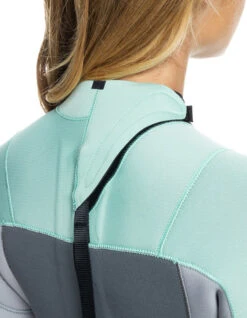 ROXY 4/3 PROLOGUE BACK ZIP WETSUIT FOR WOMEN ICE GREEN -Quiksilver Surfing Store roxy prologue 4 3 back zip muta intera donna ice green 2