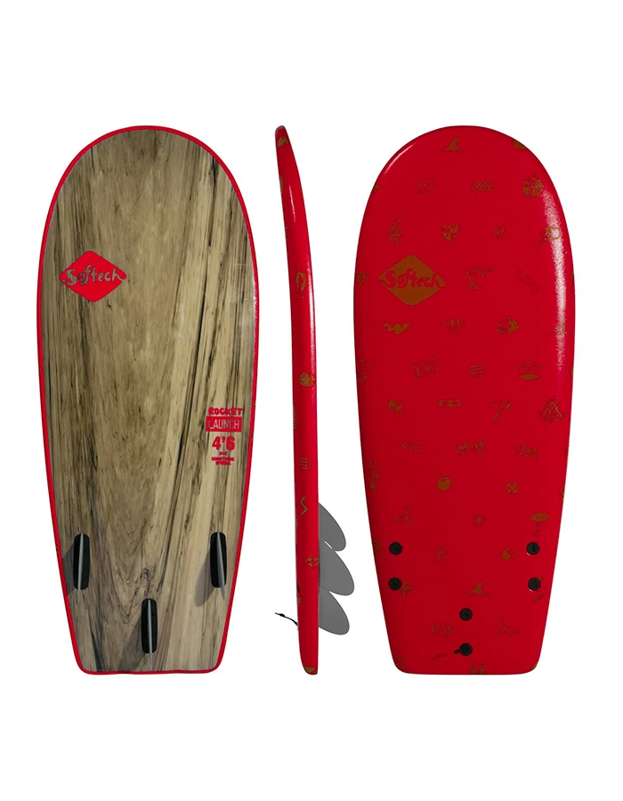 SOFTECH ROCKET LAUNCH 4'2" RED 1 SOFTECH ROCKET LAUNCH 4'2" RED