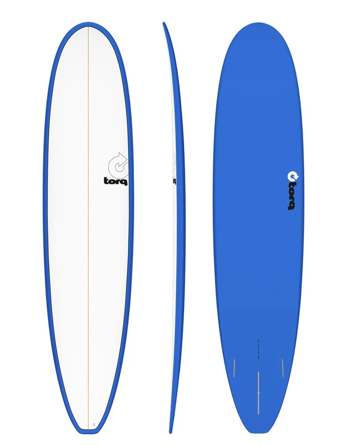 TORQ TET 8'6" LONGBOARD PINLINE DENIM BLUE 1 TORQ TET 8'6" LONGBOARD PINLINE DENIM BLUE