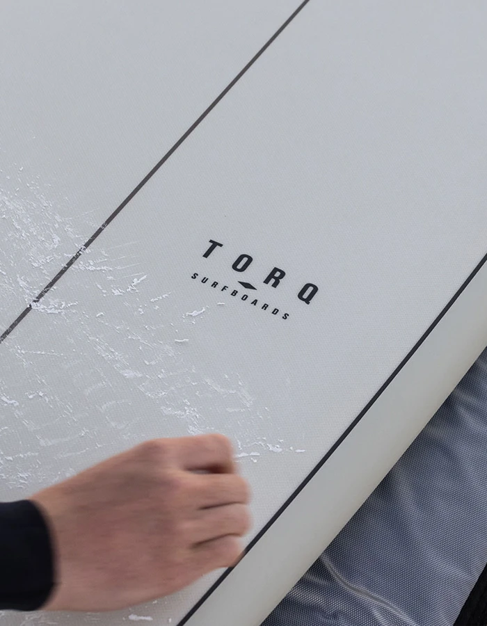 TORQ TET 8'6" LONGBOARD PINLINE COLOR RAIL RED 5 TORQ TET 8'6" LONGBOARD PINLINE COLOR RAIL RED - Image 5