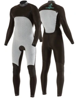 VISSLA MUTA 7 SEAS 3/2 FULL CHEST FRONT ZIP CHARCOAL -Quiksilver Surfing Store vissla 7 seas 3 2 muta intera front zip charcoal 2 1