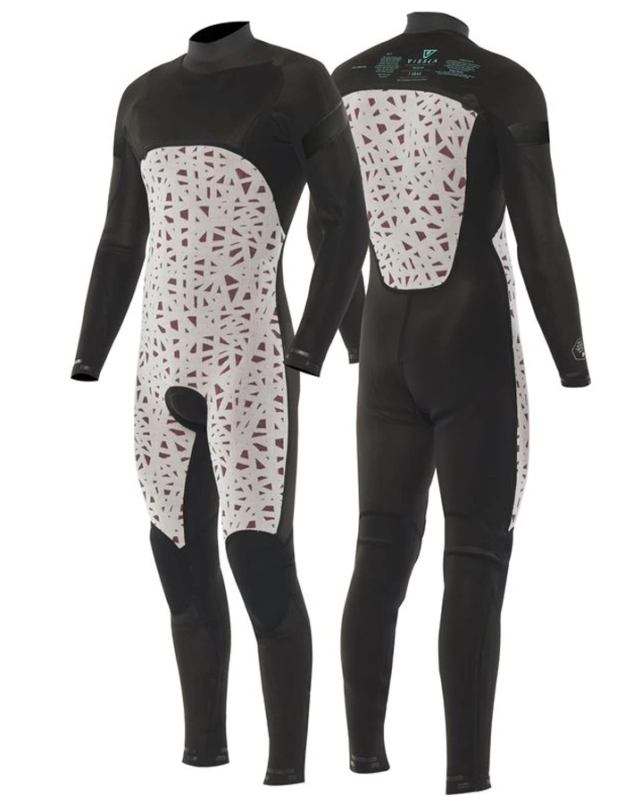 VISSLA 7 SEAS 4/3 FULL SUIT CHEST ZIP MIDNIGHT - Image 3