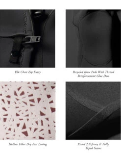 VISSLA 7 SEAS 4/3 FULL SUIT CHEST ZIP MIDNIGHT -Quiksilver Surfing Store vissla 7 seas 4 3 muta intera chest zip midnight 3