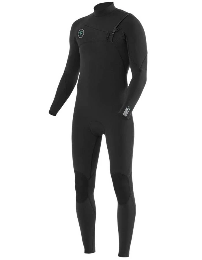 VISSLA 7 SEAS 5/4 FULL SUIT CHEST ZIP BLACK 1 VISSLA 7 SEAS 5/4 FULL SUIT CHEST ZIP BLACK