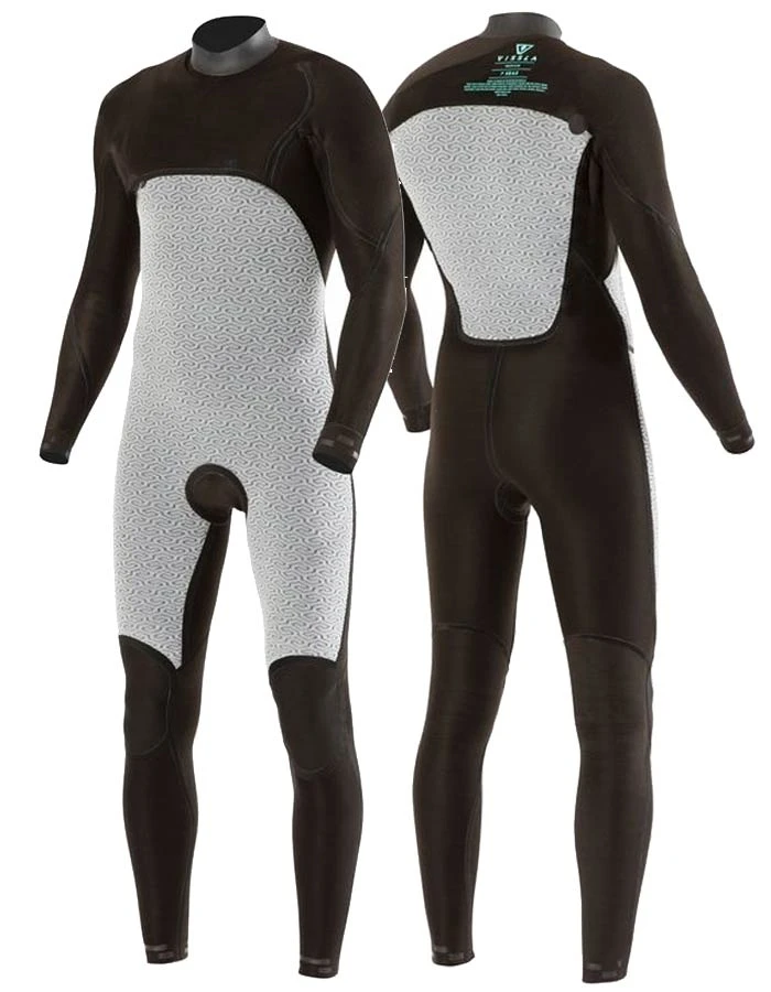 VISSLA 7 SEAS 5/4 FULL SUIT CHEST ZIP BLACK 3 VISSLA 7 SEAS 5/4 FULL SUIT CHEST ZIP BLACK - Image 3