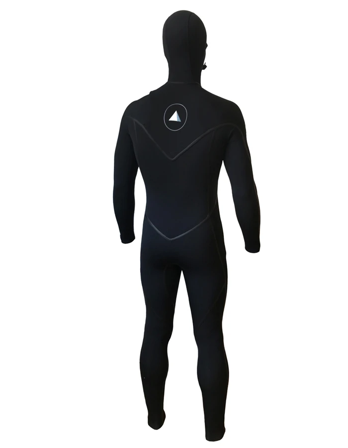 ZION YETI 6/5/4 STEAMER WITH BUILT-IN HOOD CHEST ZIP WETSUIT 2 ZION YETI 6/5/4 STEAMER WITH BUILT-IN HOOD CHEST ZIP WETSUIT - Image 2